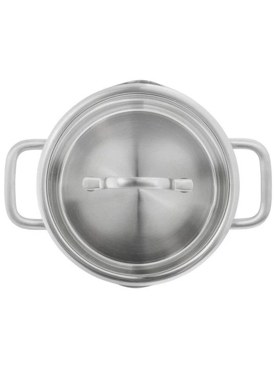 ZWILLING TrueFlow Stainless Steel Pot Set – 4 pcs