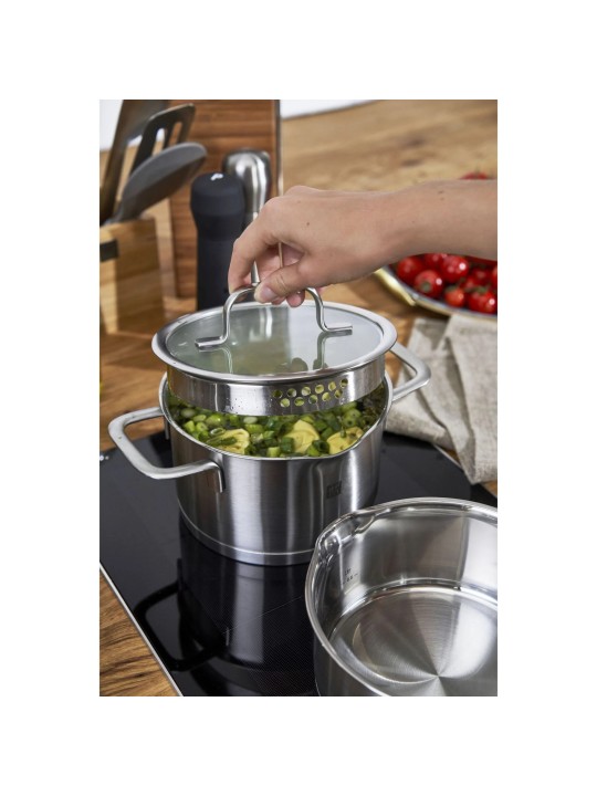 Zwilling nerūsējošā tērauda katlu komplekts TrueFlow – 4 gb