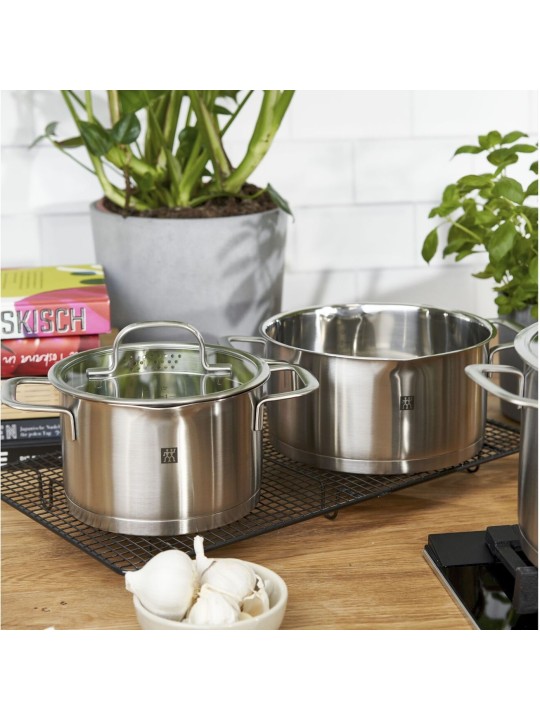 Zwilling nerūsējošā tērauda katlu komplekts TrueFlow – 4 gb