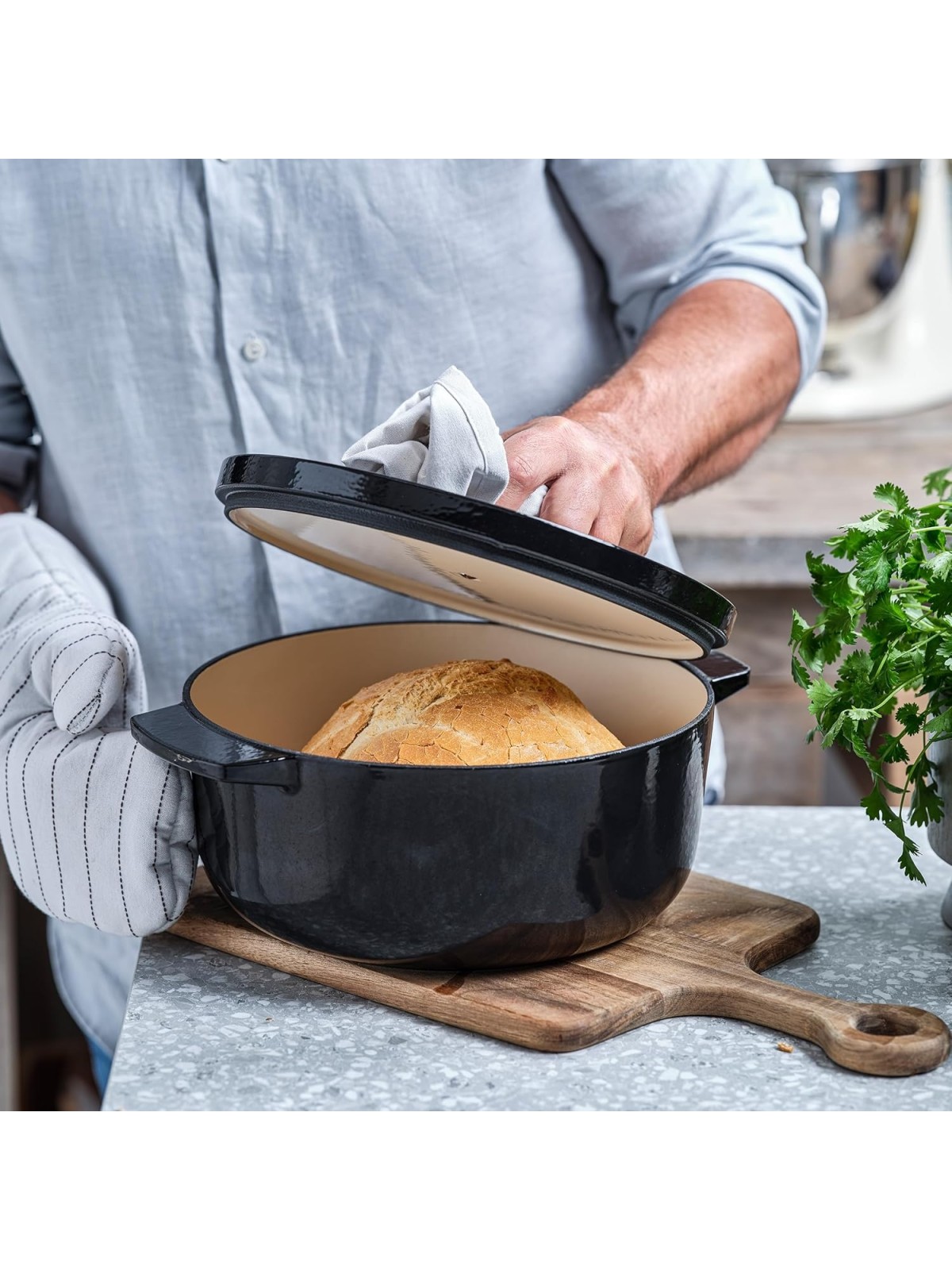 KitchenAid ovaalne pott malm, 30 cm / 5,6 l