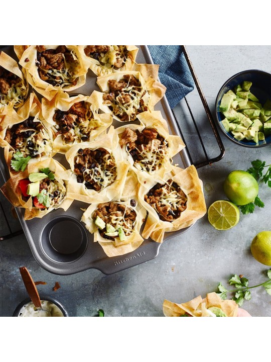 KitchenAid Keksiukų keptuvė, 12 vnt.