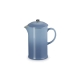 Le Creuset Stoneware Coffee Press 0.8l, with metal press