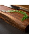 Zassenhaus Chopping Board – Solid Acacia Wood Cutting Board with Natural Edge