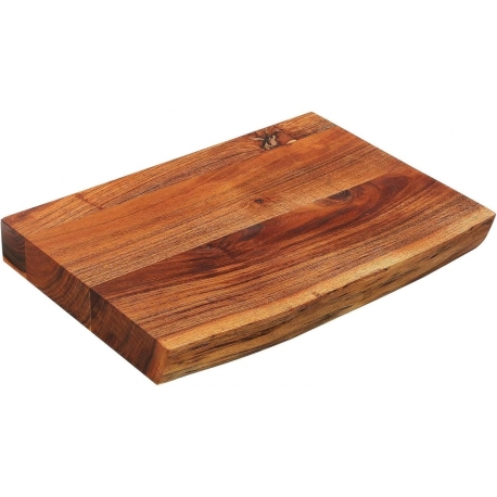 Zassenhaus Chopping Board – Solid Acacia Wood Cutting Board with Natural Edge