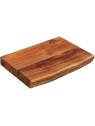 Zassenhaus Chopping Board – Solid Acacia Wood Cutting Board with Natural Edge