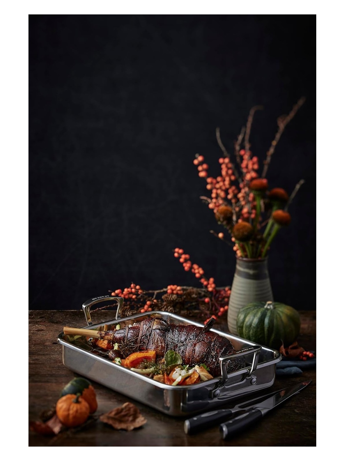 Scanpan ahjuvorm restiga 43,5x28,5 cm, roostevaba teras