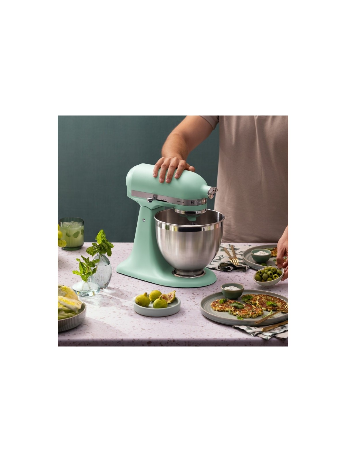 KitchenAid Artisan Galda mikseris "Color of the Year - SPEARMINT"