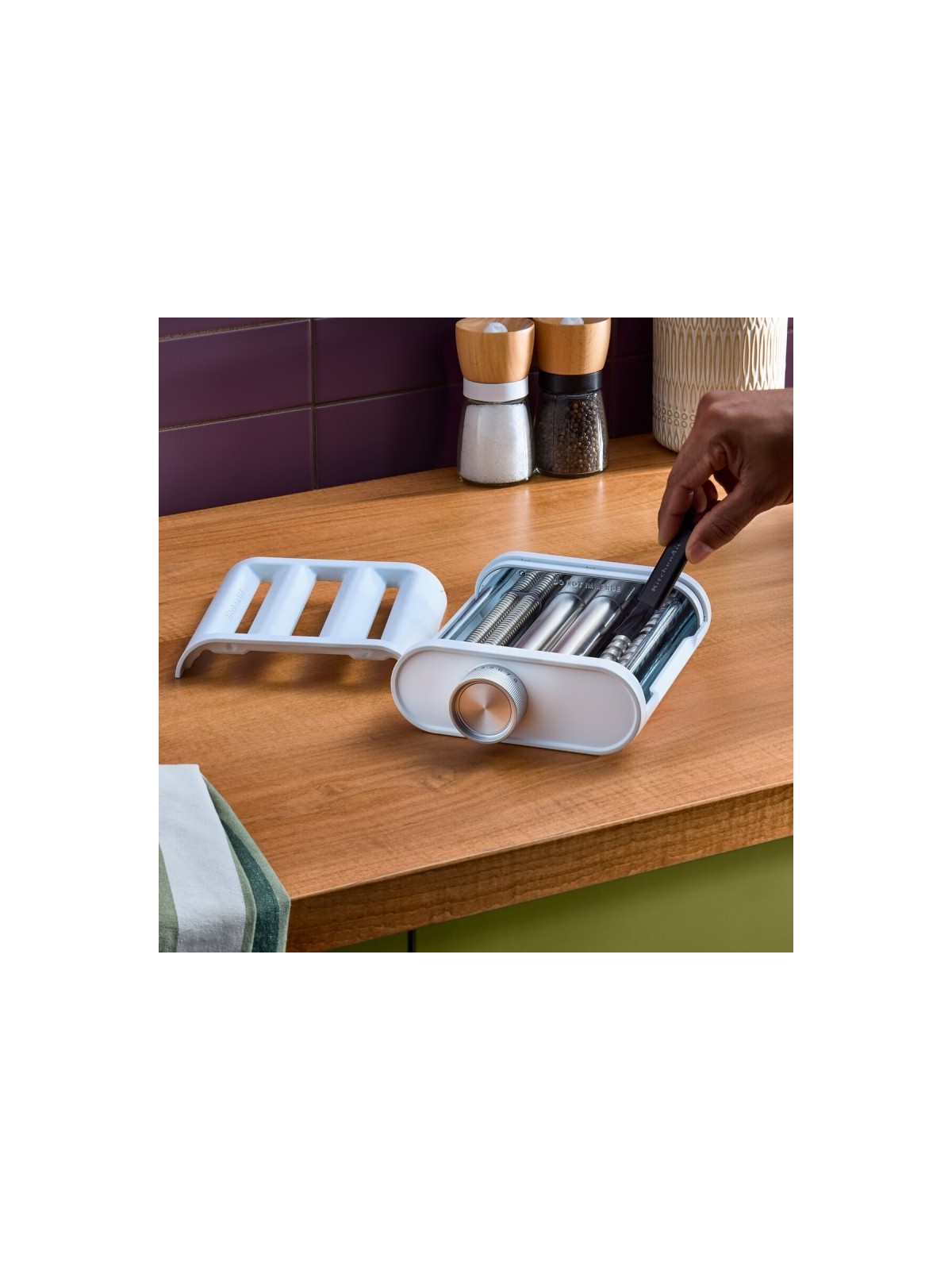 KitchenAid mikseri lisatarvik kolm ühes pastatarvik, plastikkorpus