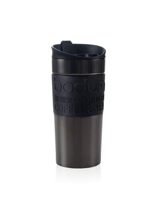 Bodum reisikruus Travel Mug 0.35l -Gun Metal, r/v teras