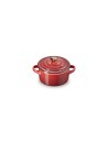 Le Creuset pott Mini keraamiline 10 cm - 0,25 l, kuldne nupp
