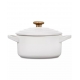 Le Creuset pott Mini keraamiline 10 cm - 0,25 l, kuldne nupp