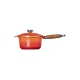 Le Creuset Saucepan cast iron 18cm/1.8l, w/wooden handle