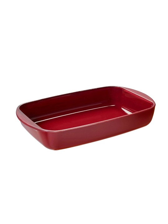 Pebbly Rectangular Borosilicate Glass Baking Dish with Lid – 3.6L Large Oven & Storage Dish