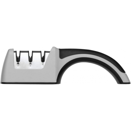 Grunwerg RF 3-Stage Knife Sharpener – Diamond & Ceramic Kitchen Knife Sharpener