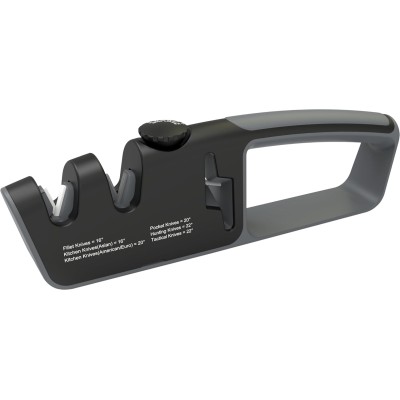 Grunwerg Rockingham Forge Adjustable Angle Knife Sharpener – 14°–24° Precision Sharpener