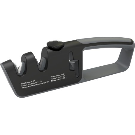 Grunwerg Rockingham Forge Adjustable Angle Knife Sharpener – 14°–24° Precision Sharpener