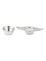 Grunwerg Café Olé Stainless Steel Winged Tea Strainer