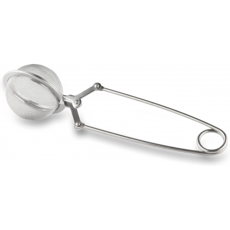 Grunwerg Stainless Steel Mesh Tea Infuser Bowl with Long Handles Café Olé