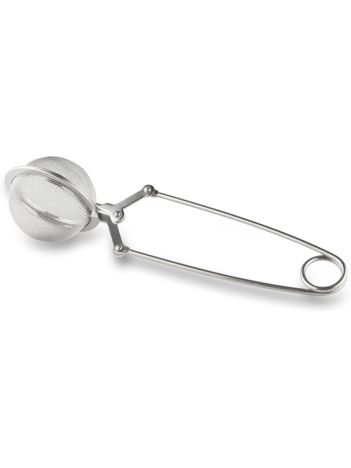 Grunwerg Stainless Steel Mesh Tea Infuser Bowl with Long Handles Café Olé