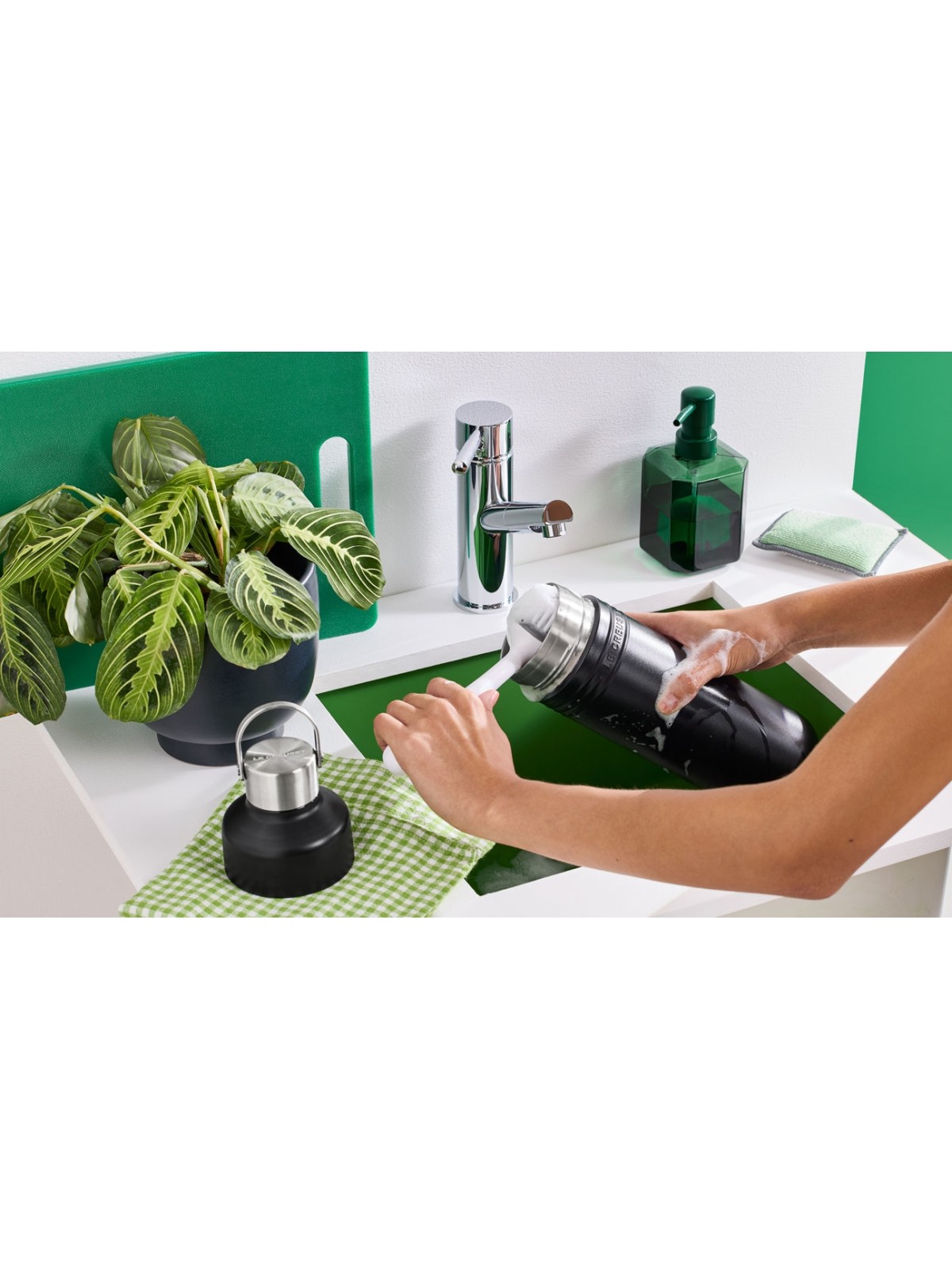 Le Creuset dubultsienu termoss – nerūsējošā tērauda