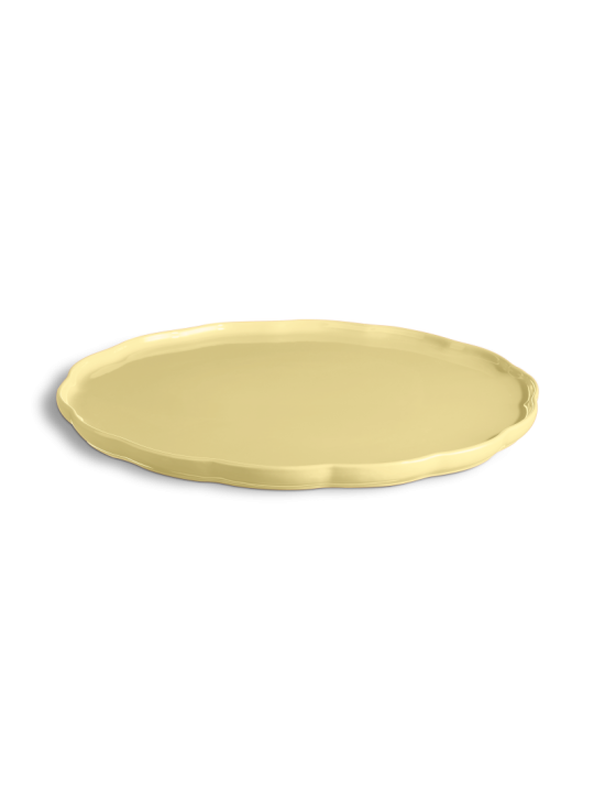 Emile Henry Cat II Madeleine Round Serving Plate 31.5 cm
