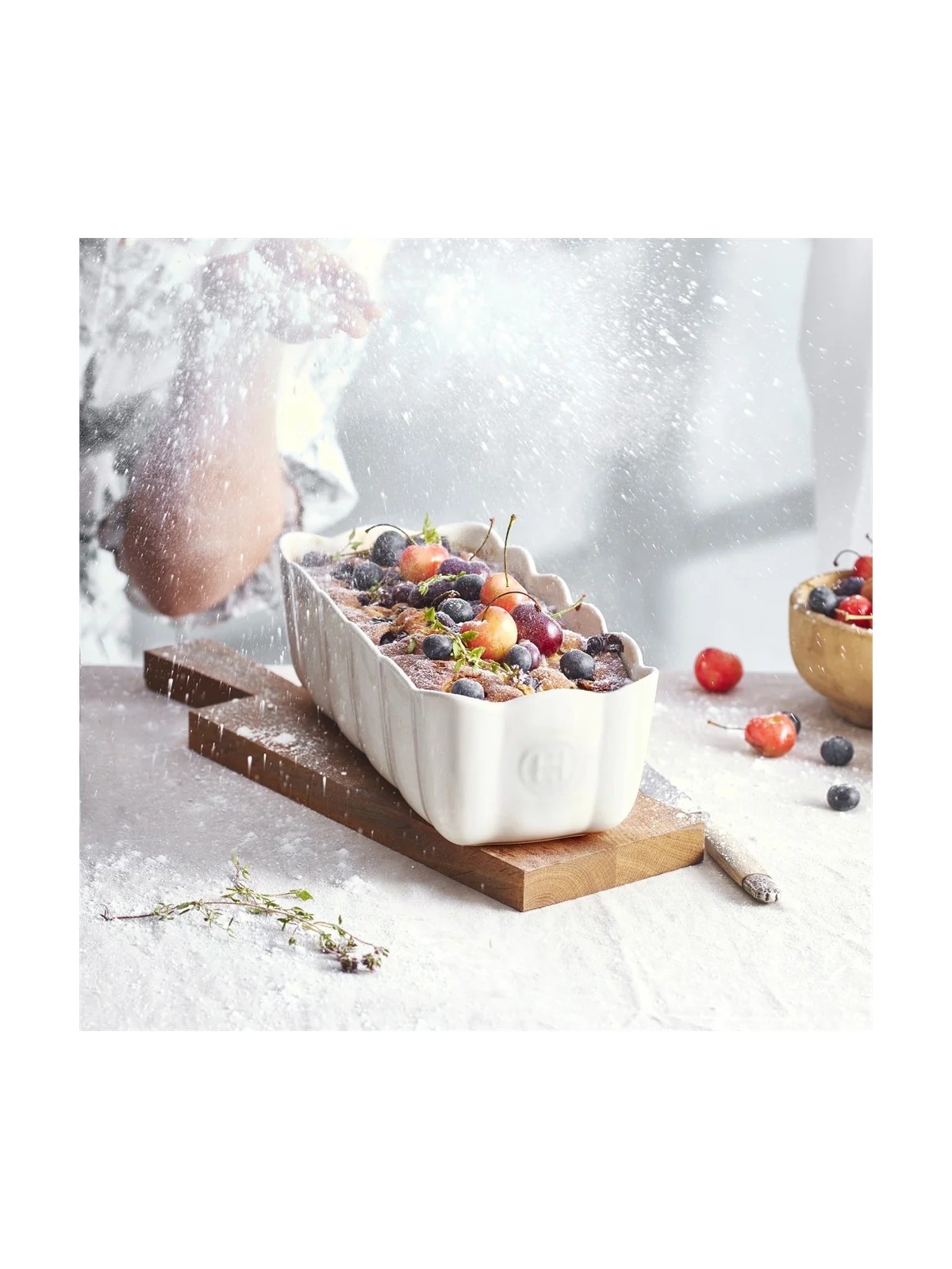 Emile Henry kēksu forma Madeleine