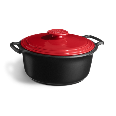Emile Henry Round Casserole - Sublime +, 5,5 l