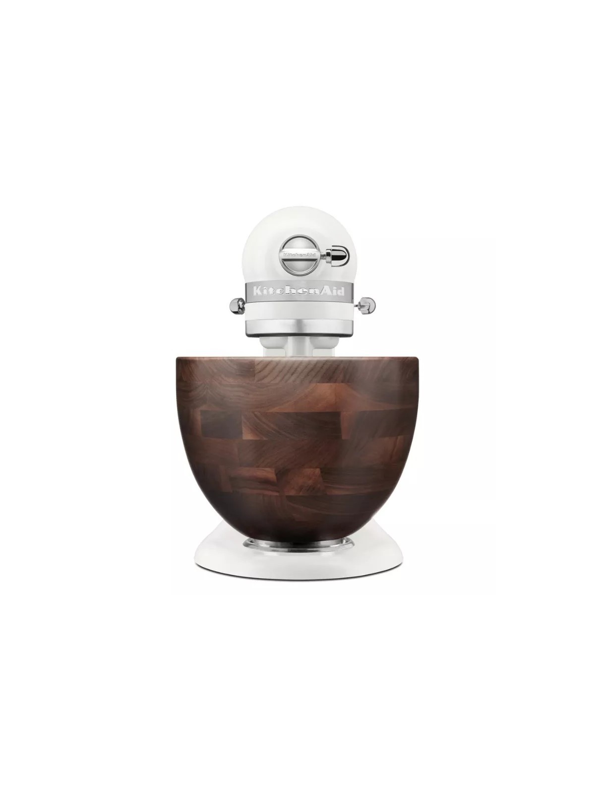 KitchenAid Mixer  Artisan 4,8L Porcelain Walnut Wood Bowl
