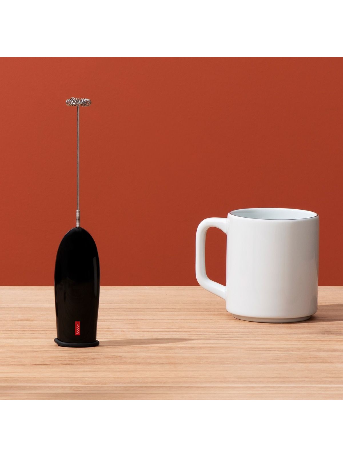 Bodum Milk Frother Schiuma – Plastic, Without Batteries