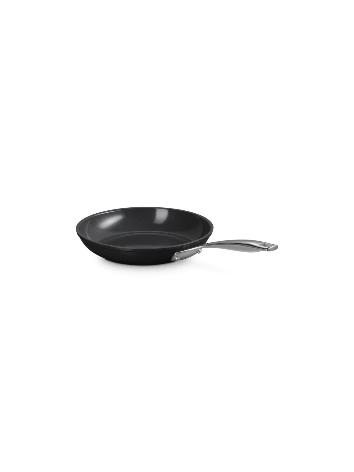 Le Creuset keramikas panna, nepiedegoša, nerūsējošā tērauda rokturis