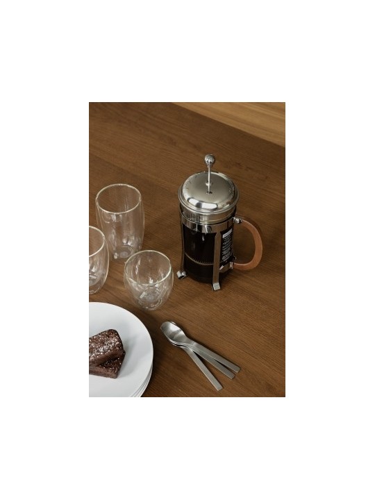Bodum Chambord French Press Coffee Maker 1.0 L, Walnut Wood