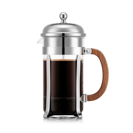 Bodum Chambord Franču kafijas prese 1,0 L, Valriekstu koka rokturis