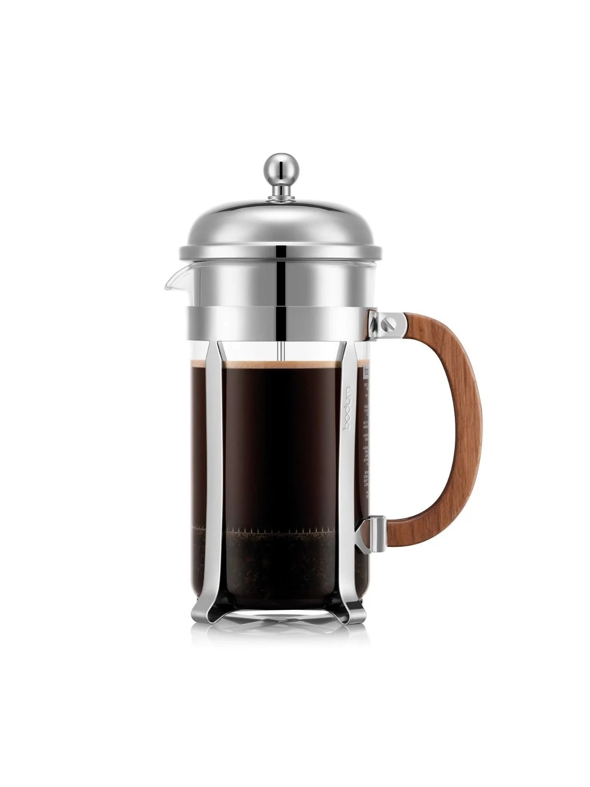 Bodum Chambord Kahvipressopannu 1,0 L, Walnut Wood