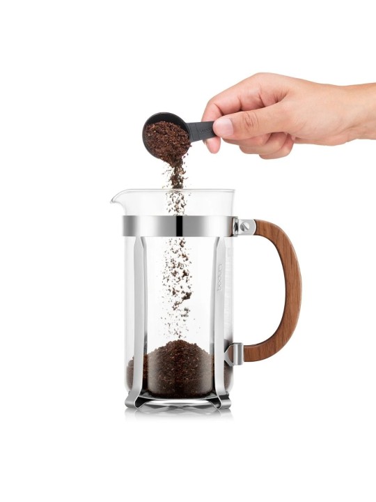 Bodum Chambord French Press Coffee Maker 1.0 L, Walnut Wood