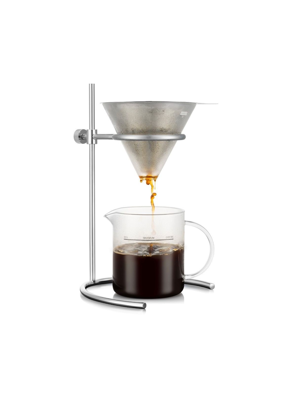 Bodum Pour Over Coffee Station with Permanent Filter, 0.5 L