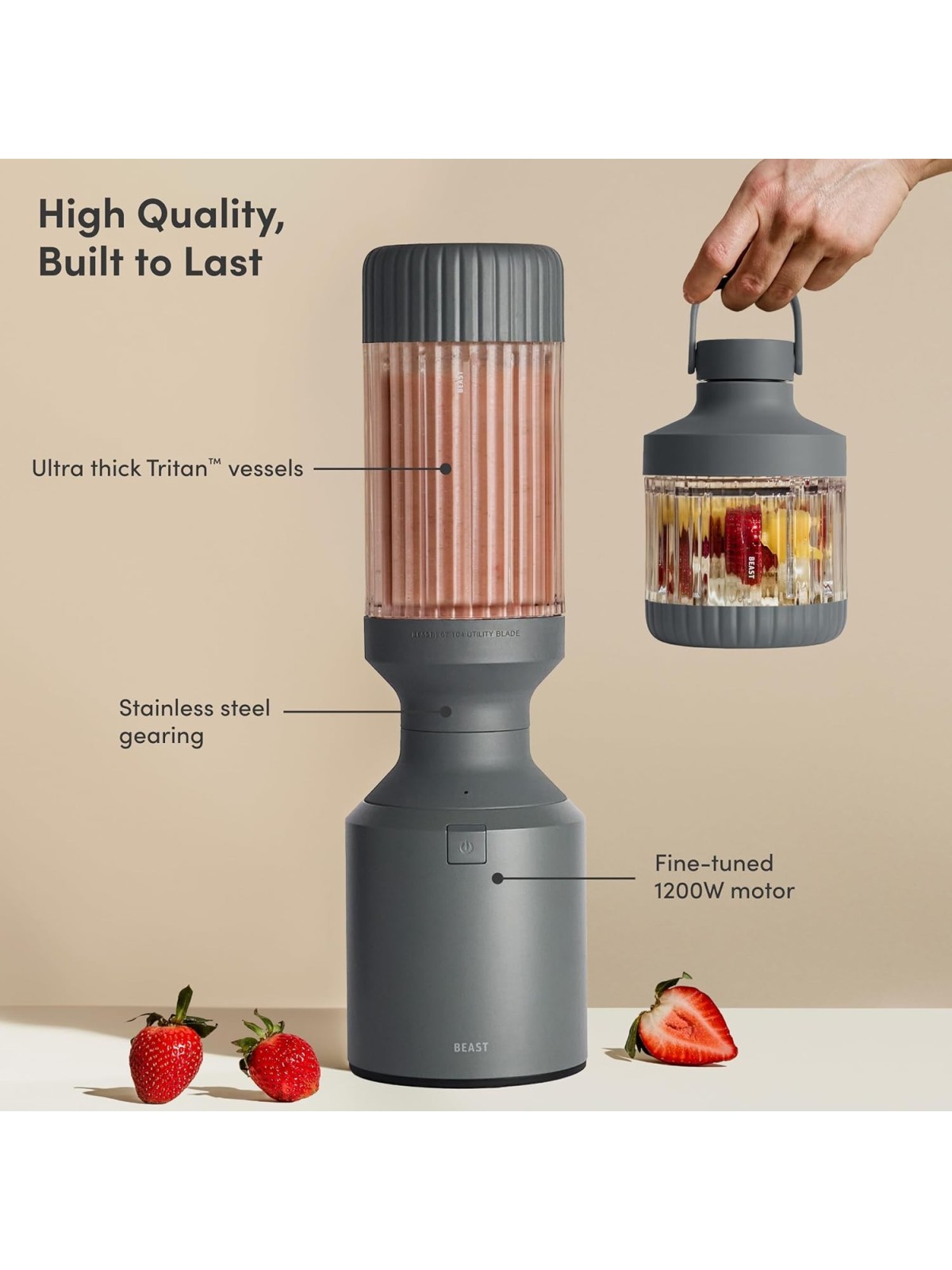 Beast® Mega 1200 Plus Full-Size Blender