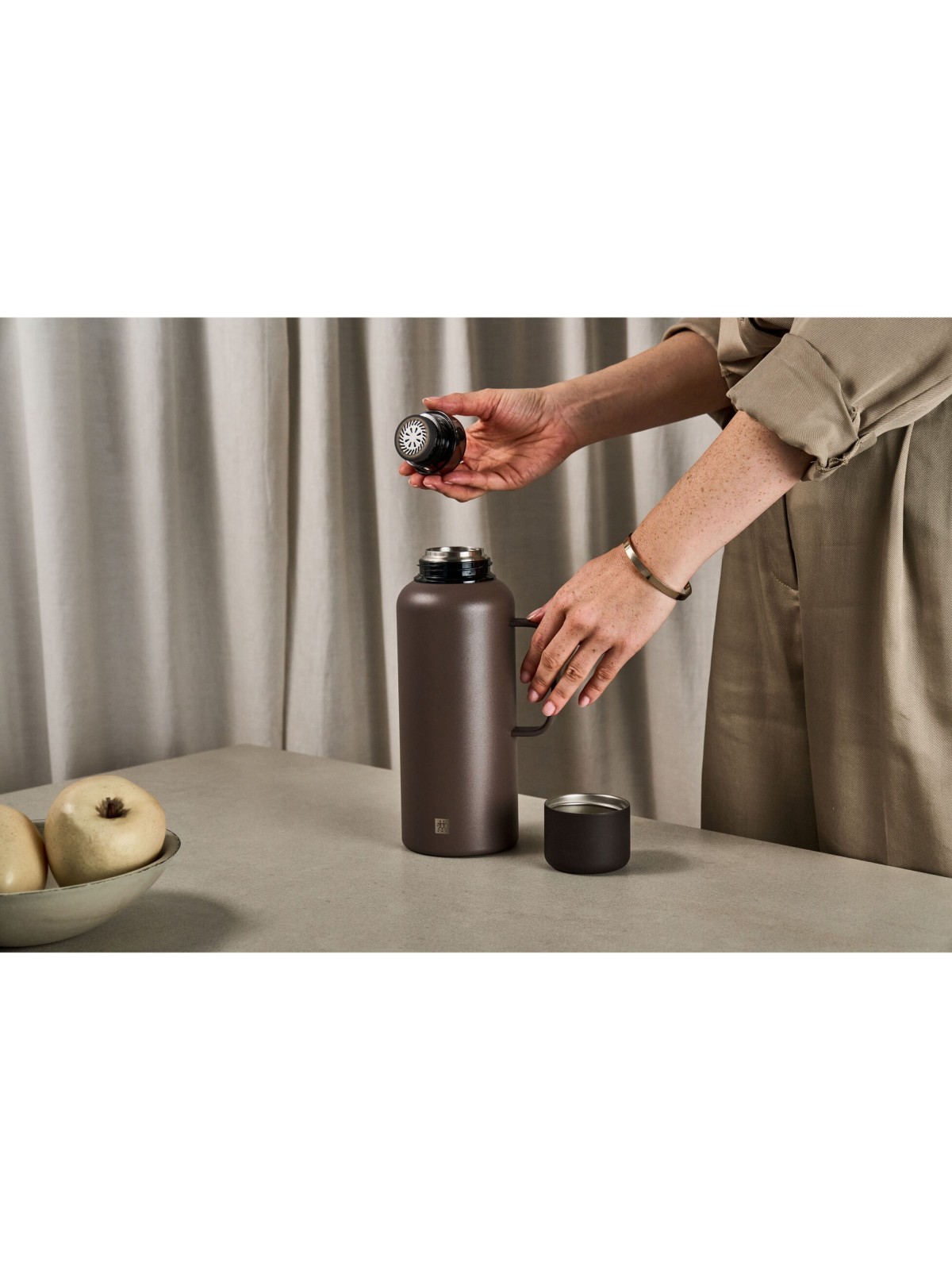 Zwilling Thermo Plus Thermo jug, 1,2 l, Stainless steel