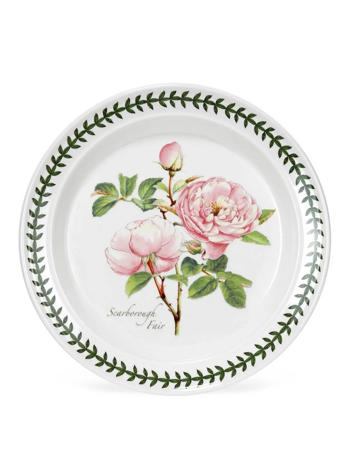 Portmeirion šķīvis Botanic Roses Fragrant Cloud  - 26,5 cm