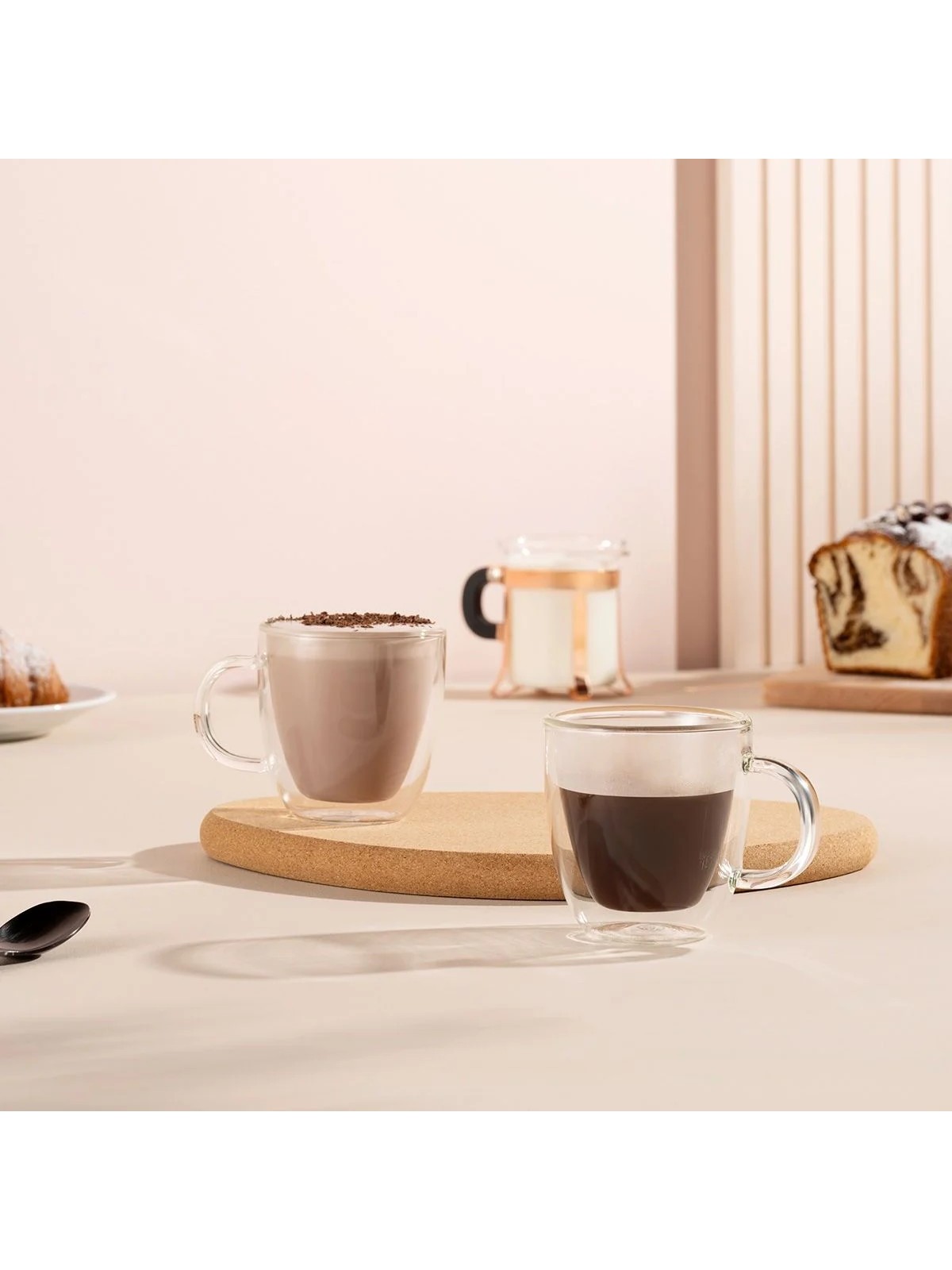 Bodum Bistro espresso krūzīte, dubultsiena, 0,15 l (2 gab.)