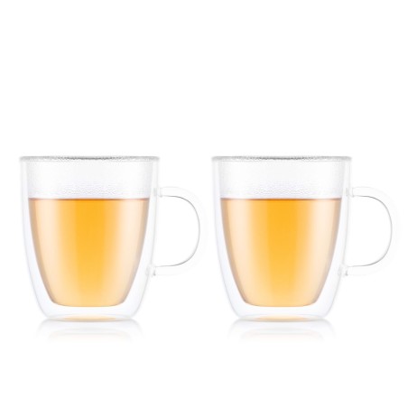 Bistro Jumbo Mug, Double Wall, 0.45 L (Set of 2)