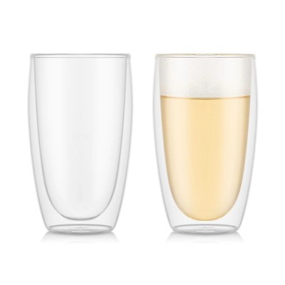 Bodum Pavina Double Wall Glass, 0.45 L (Set of 2)