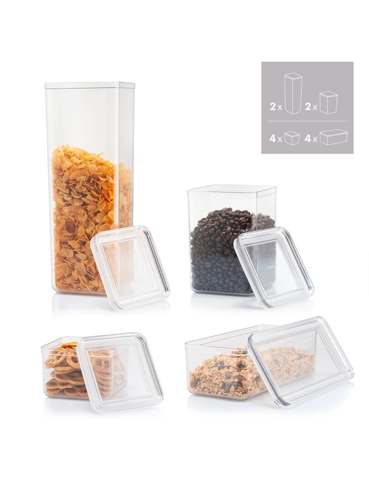 Bodum Canteen Набор банок для хранения (12 шт.)