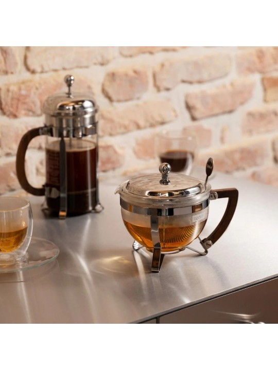 Чайник Bodum Chambord с деревянной ручкой, 1 л