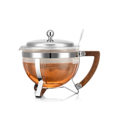 Bodum Chambord tējkanna ar koka rokturi, 1 l