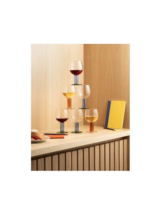 Bodum MoMa Chunky punaviinilasit (2 kpl)