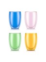 Bodum MoMa Pavina topeltseinaga klaasid, 0,35 l (4 tk)