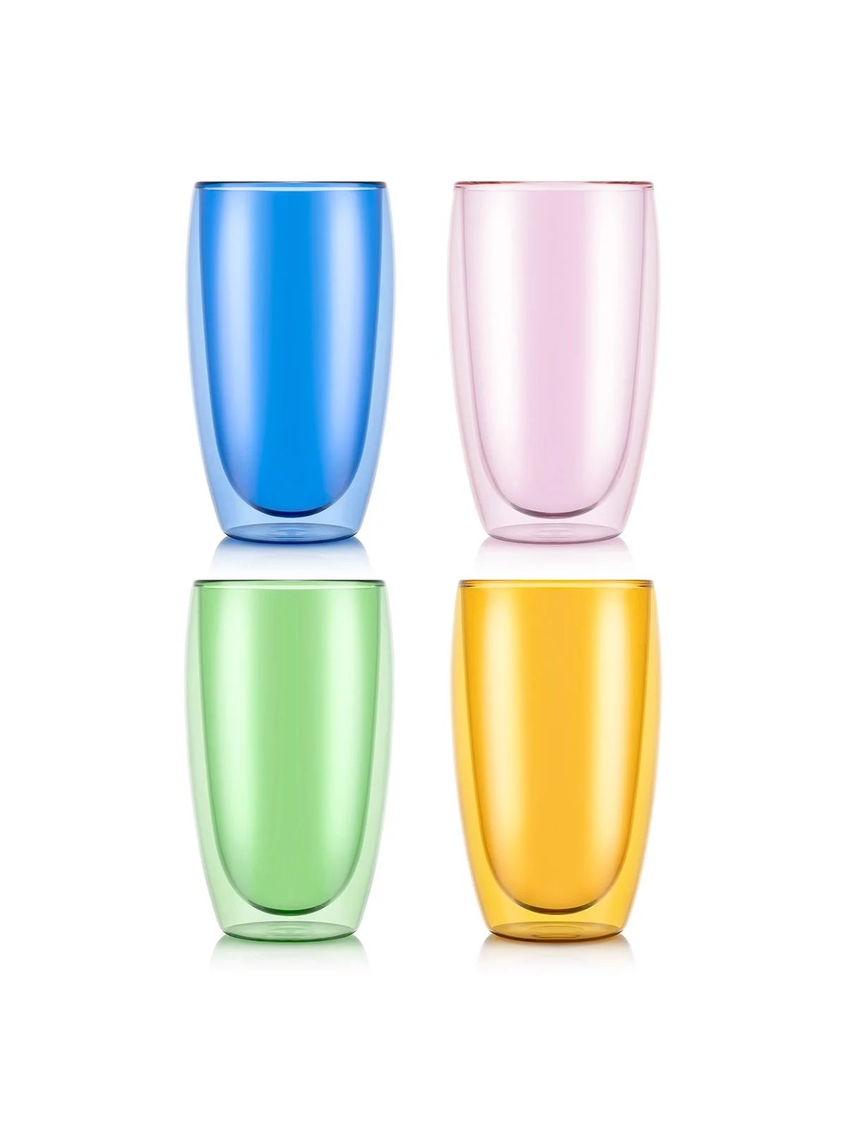 Bodum MoMa Pavina Double Wall Glasses, 0.45 L (Set of 4)