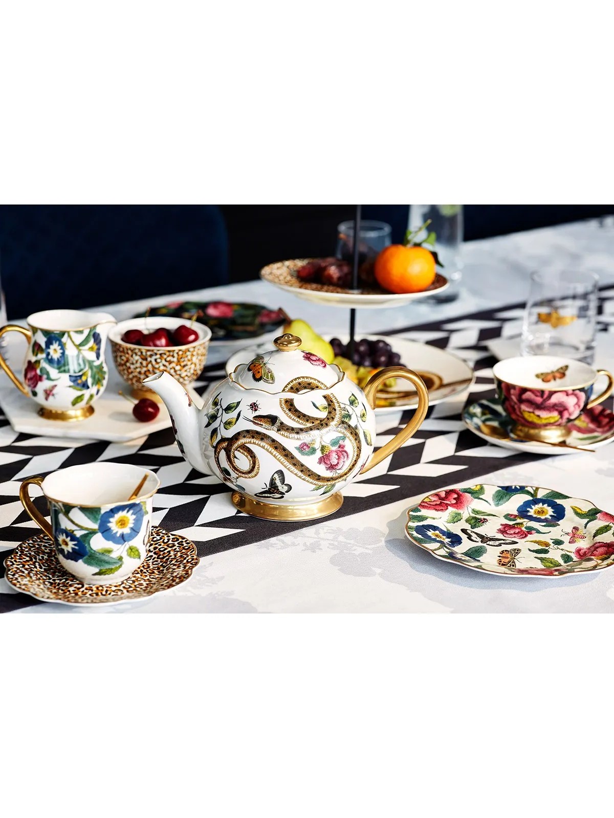 Spode tējkanna Creatures of Curiosity - Snake - 1,1 l