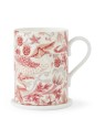 Morris & Co. Strawberry Thief Madder набор из кружки и подставки