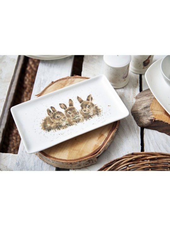 Wrendale Designs Rabbits сервировочное блюдо